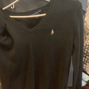 V neck  Black Ralph Lauren sweater